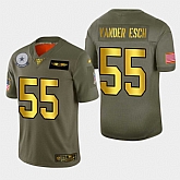 Nike Cowboys 55 Leighton Vander Esch 2019 Olive Gold Salute To Service 100th Season Limited Jersey Dyin,baseball caps,new era cap wholesale,wholesale hats